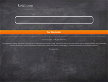 Tablet Screenshot of kotel.com